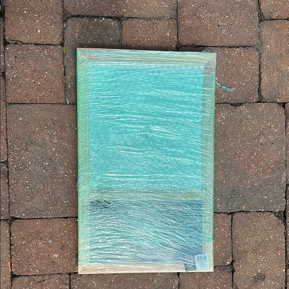 Wire frame with chalkboard